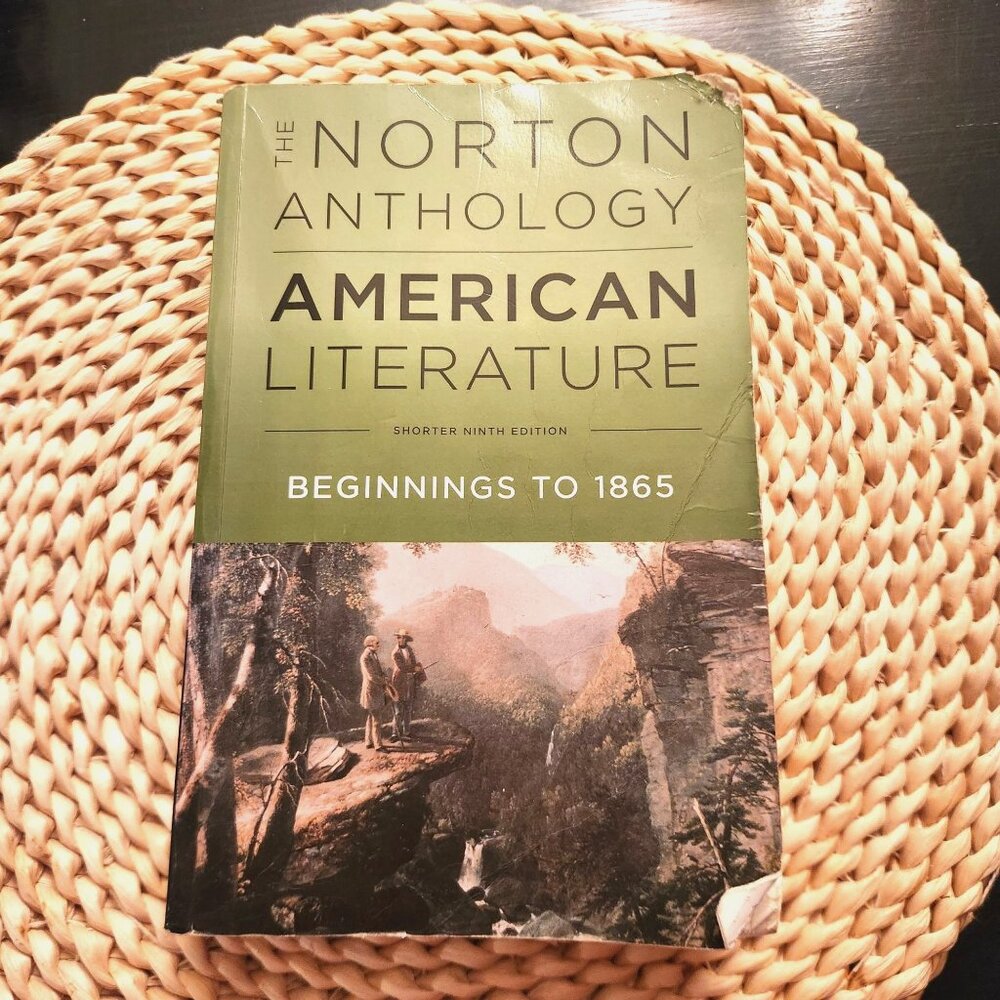 The Norton Anthology American Literature Shorter Ninth Edition Beginnings 1865